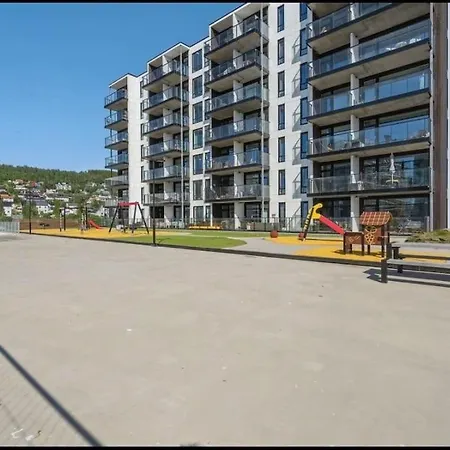 公寓 Stor Leilighet Pa Kraemer Brygge